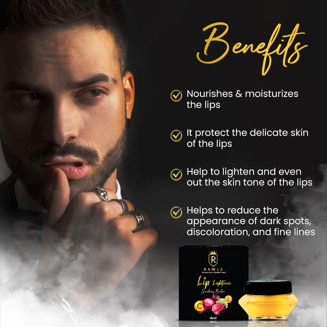 Lip Lightener - Smokers Balm - 4 ml - Image 4