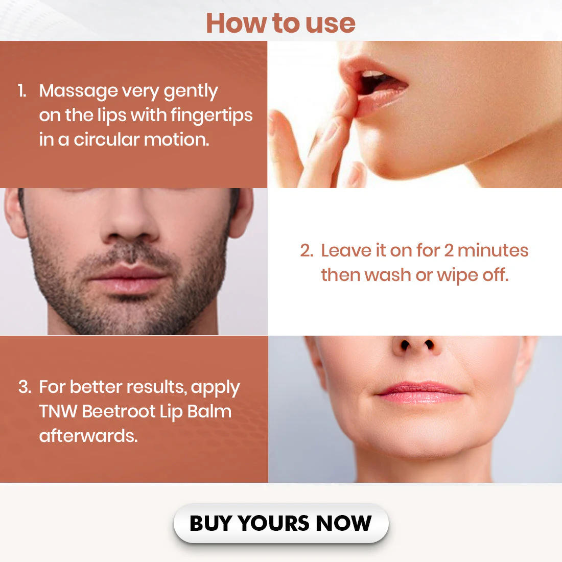 Lip Scrub - For Tanned & Darkened Lips (Paraben-free) (SC) - Image 4