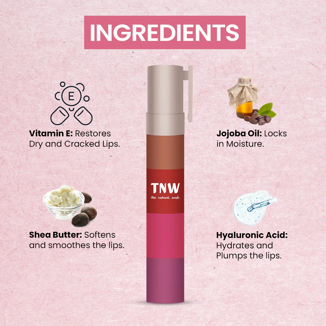Lipstack- Stackable Lipstick | 4 in 1 . - Image 3