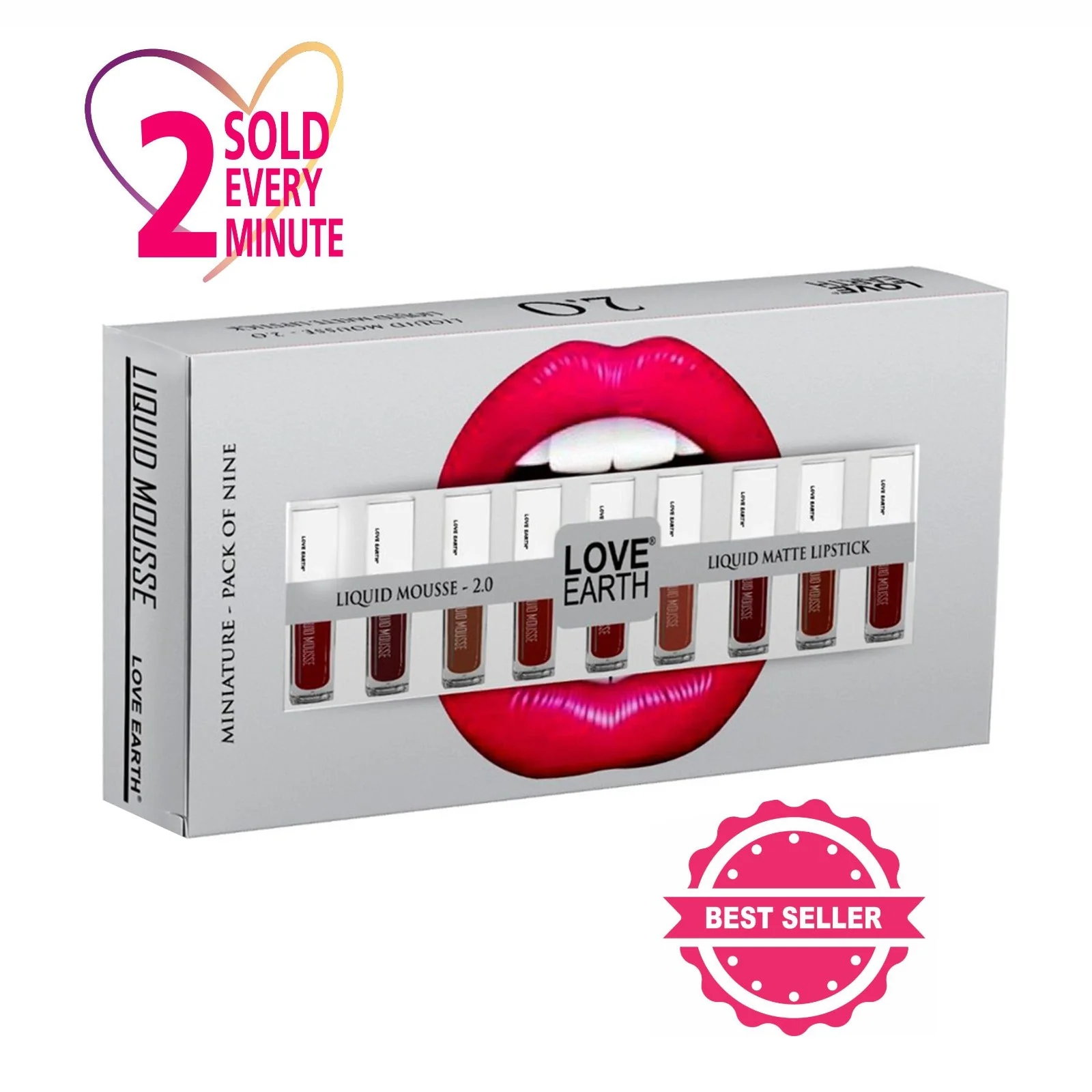 Liquid Lipstick Pack Of 9 2.0 - Minis - Image 15