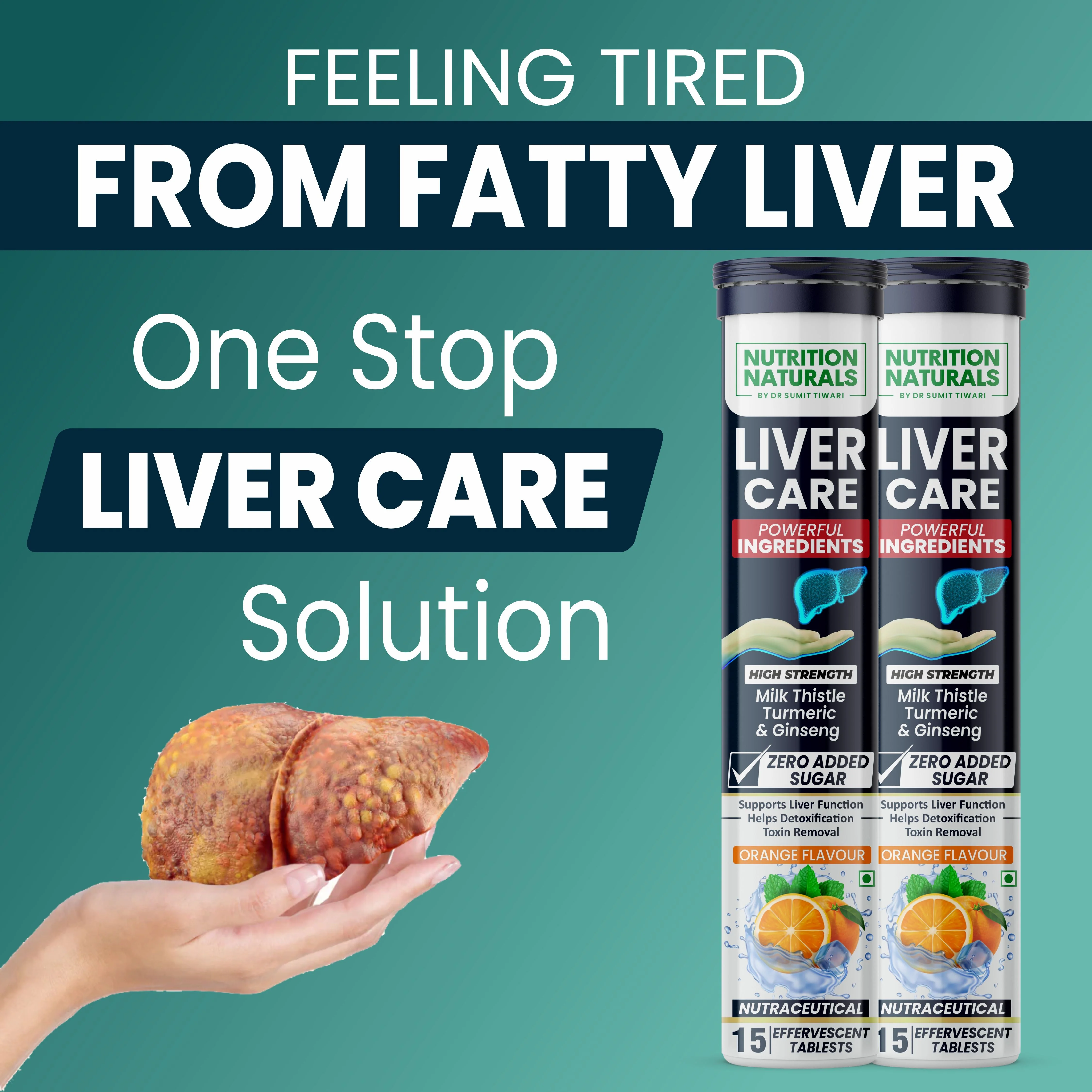 Liver Care - 9 in 1 - with Milk Thistle, Dandelion, Turmeric, Ginseng - Image 3
