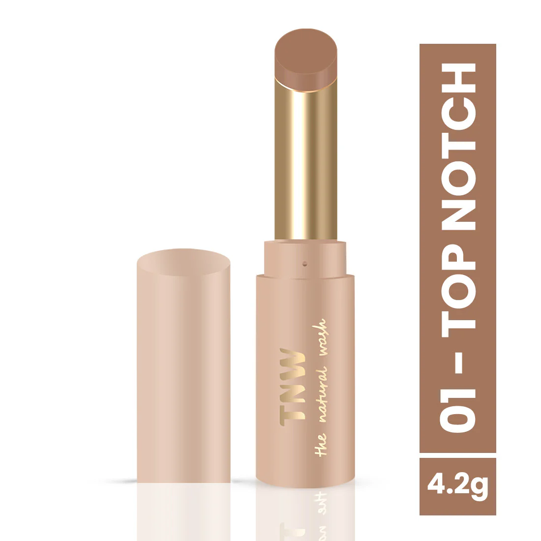 Longstay Powdery Mousse Semi Matte Lipstick | Light Nude Brown | Intense Color, Lightweight Comfort - Image 12