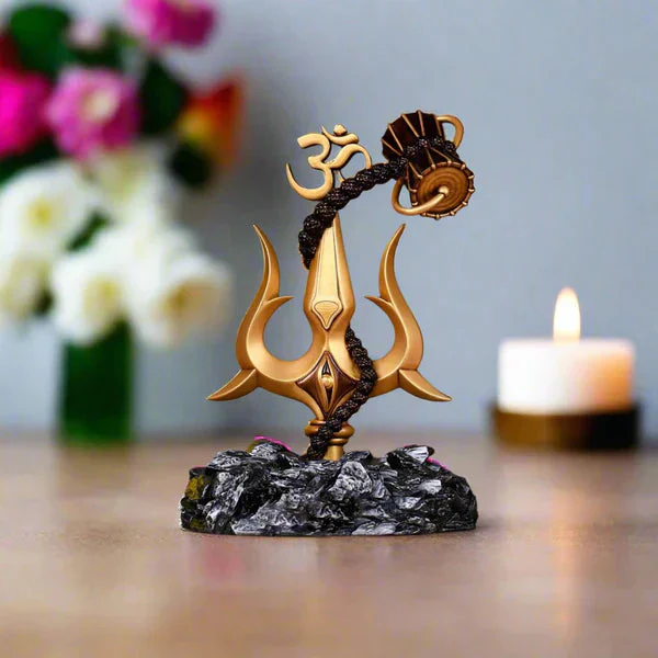 Lord Shiva Trishul With Damru - Image 3