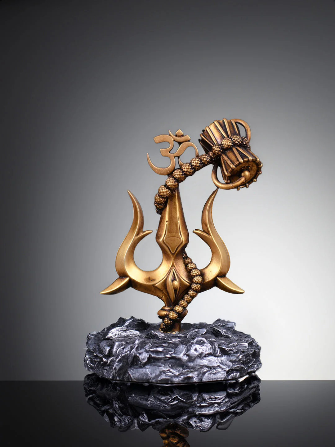 Lord Shiva Trishul With Damru - Image 5