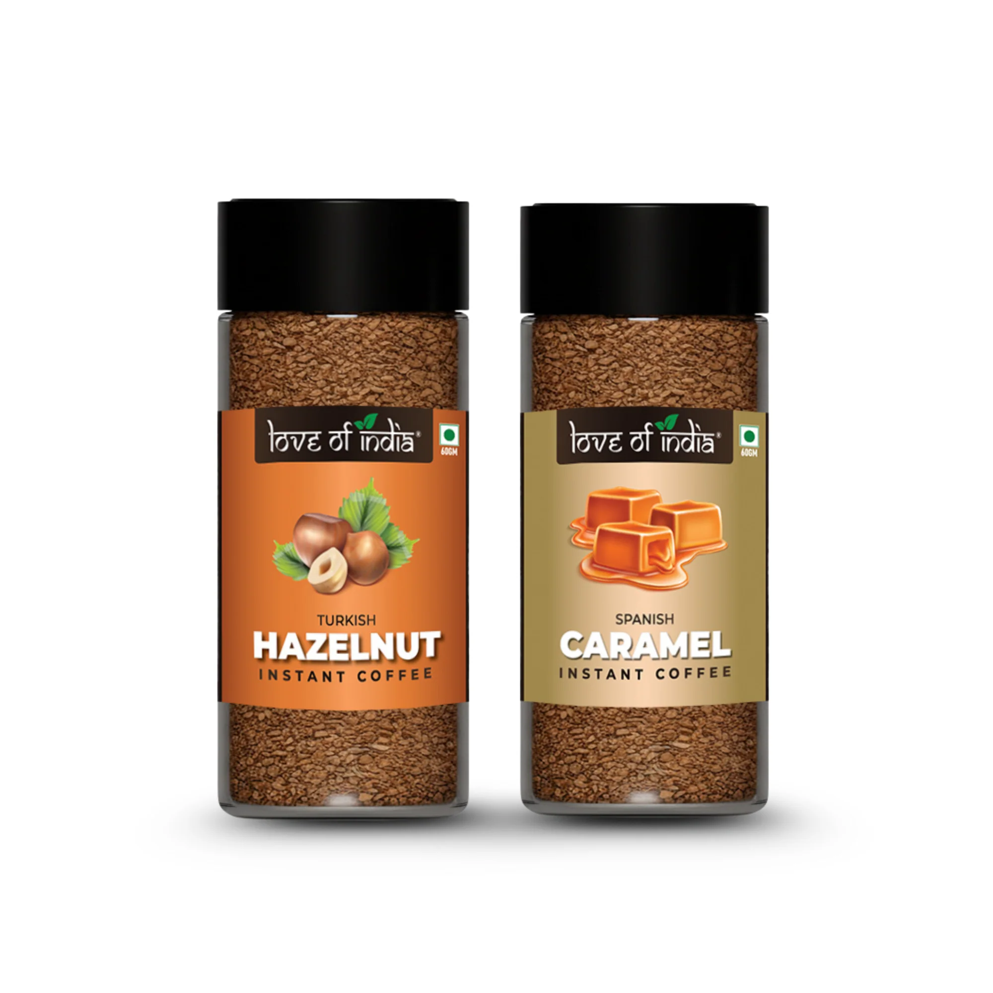 Love of India Assorted Flavoured Instant Coffee Combo – Hazelnut & Caramel - Image 8