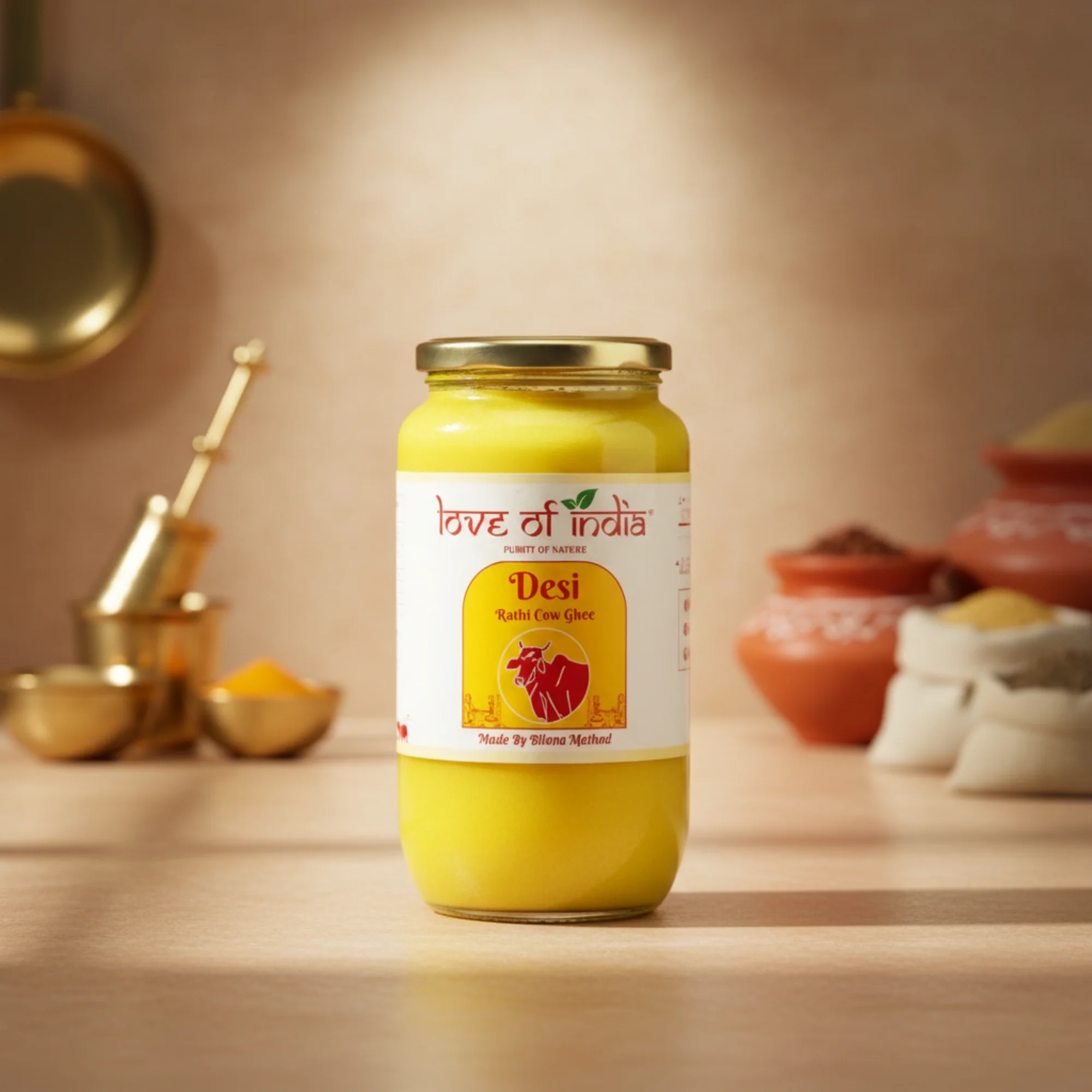 Love of India Desi Vedic Rathi Cow Ghee made by Bilona method - Image 75