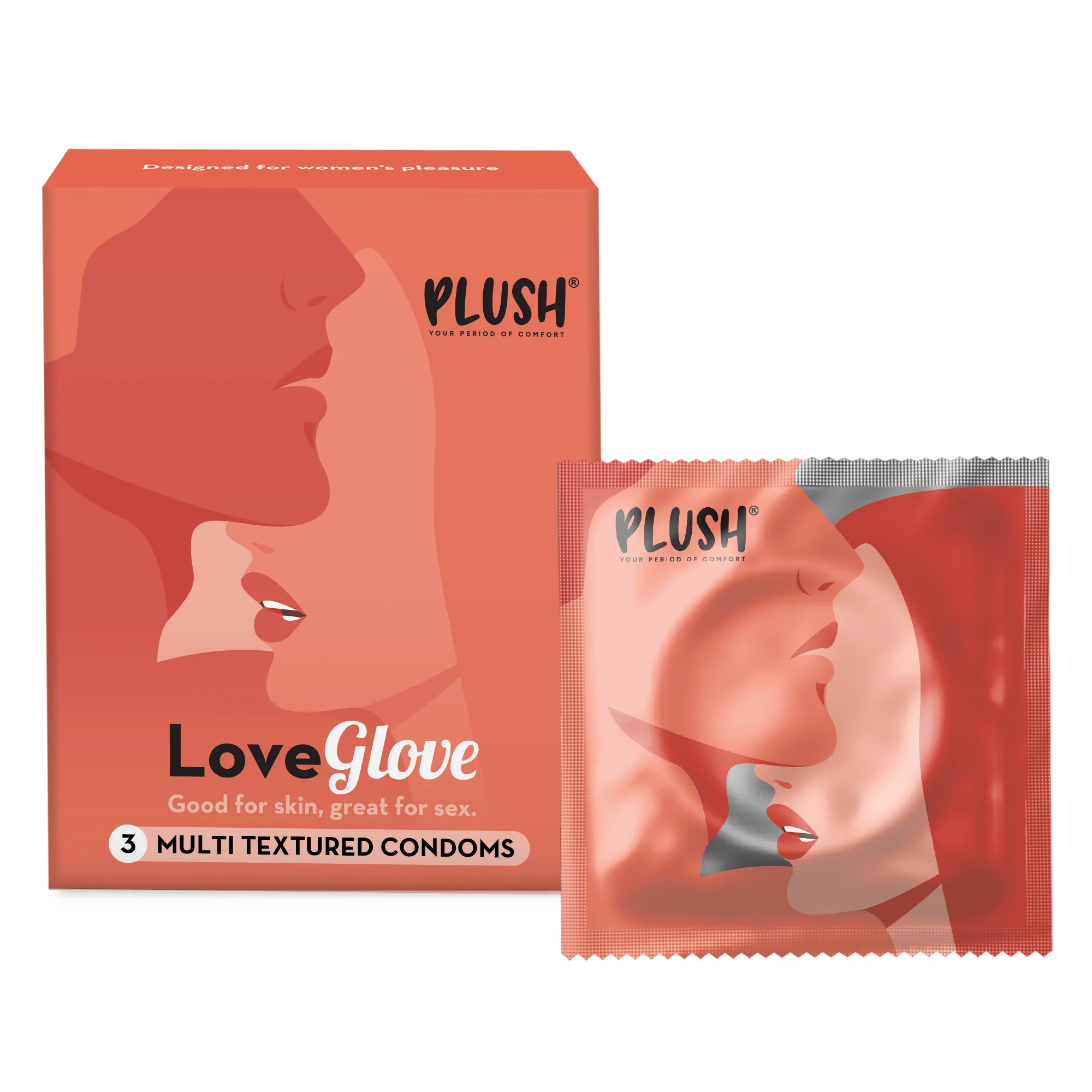 LoveGlove  | 3in1 Multi Condoms - Pack of 3 - Image 12