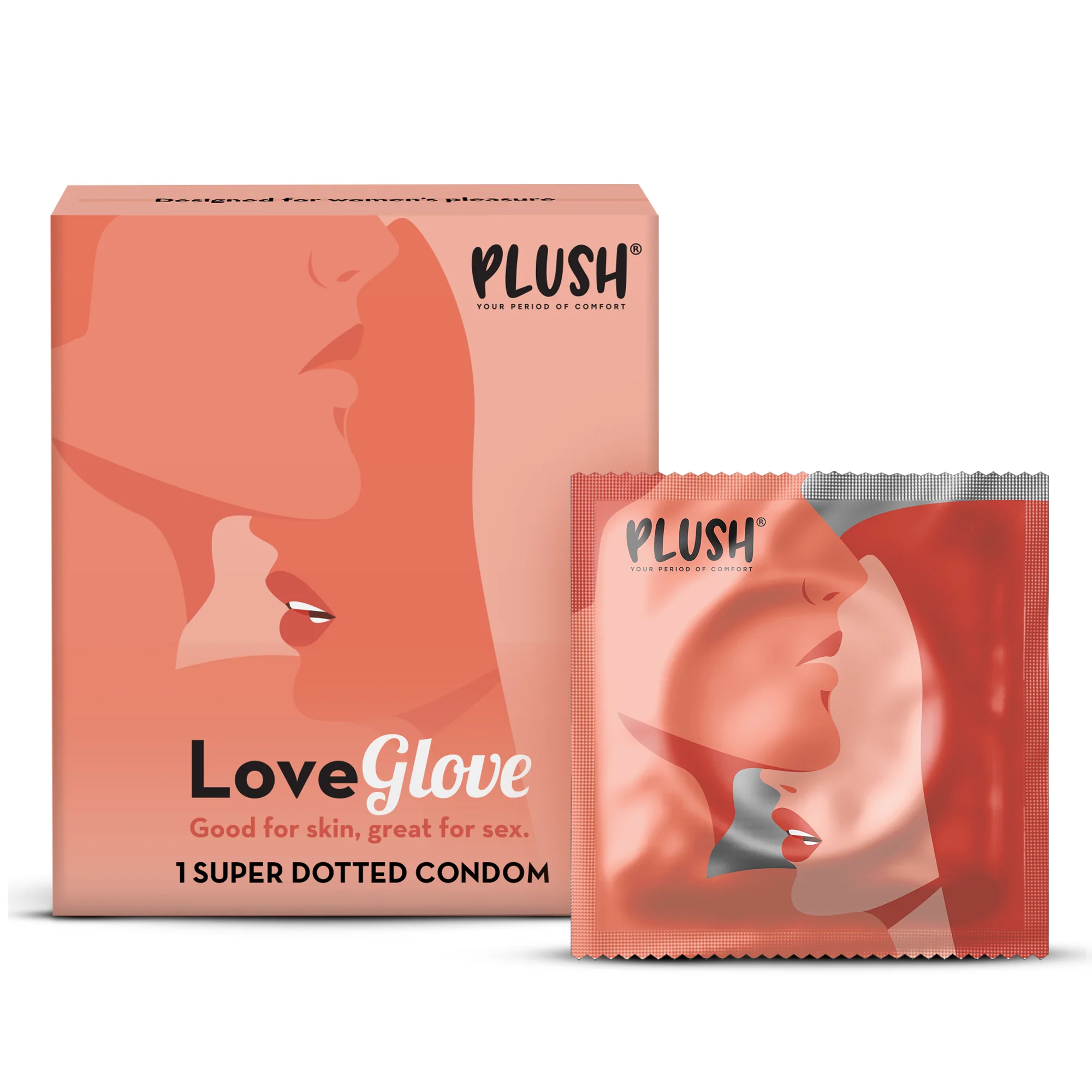 LoveGlove  | Dotted Condoms - Pack of 1 - Image 6