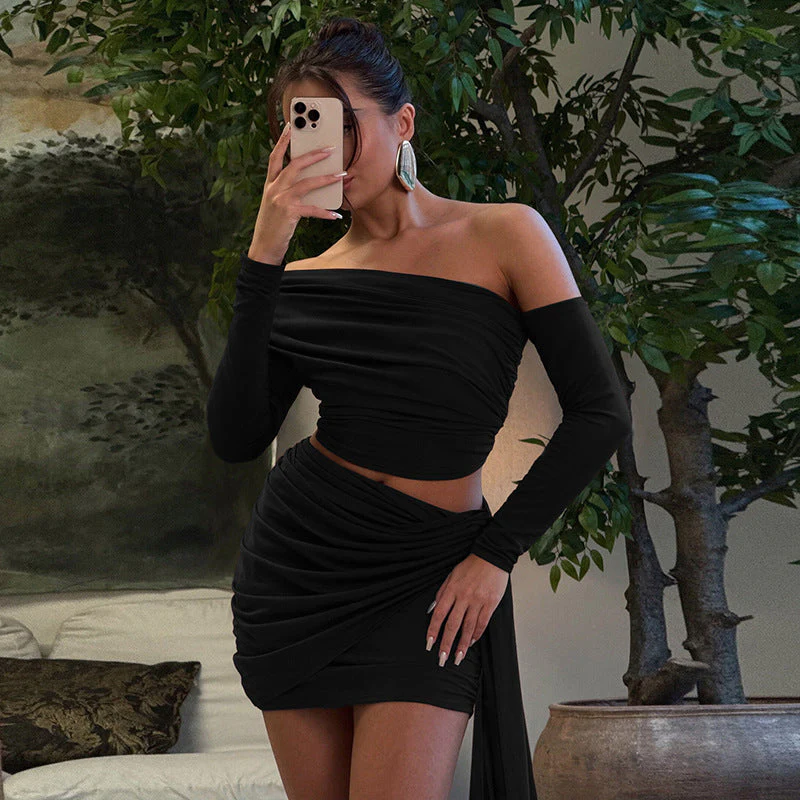 Luciana Off shoulder Skirt Set - Image 2