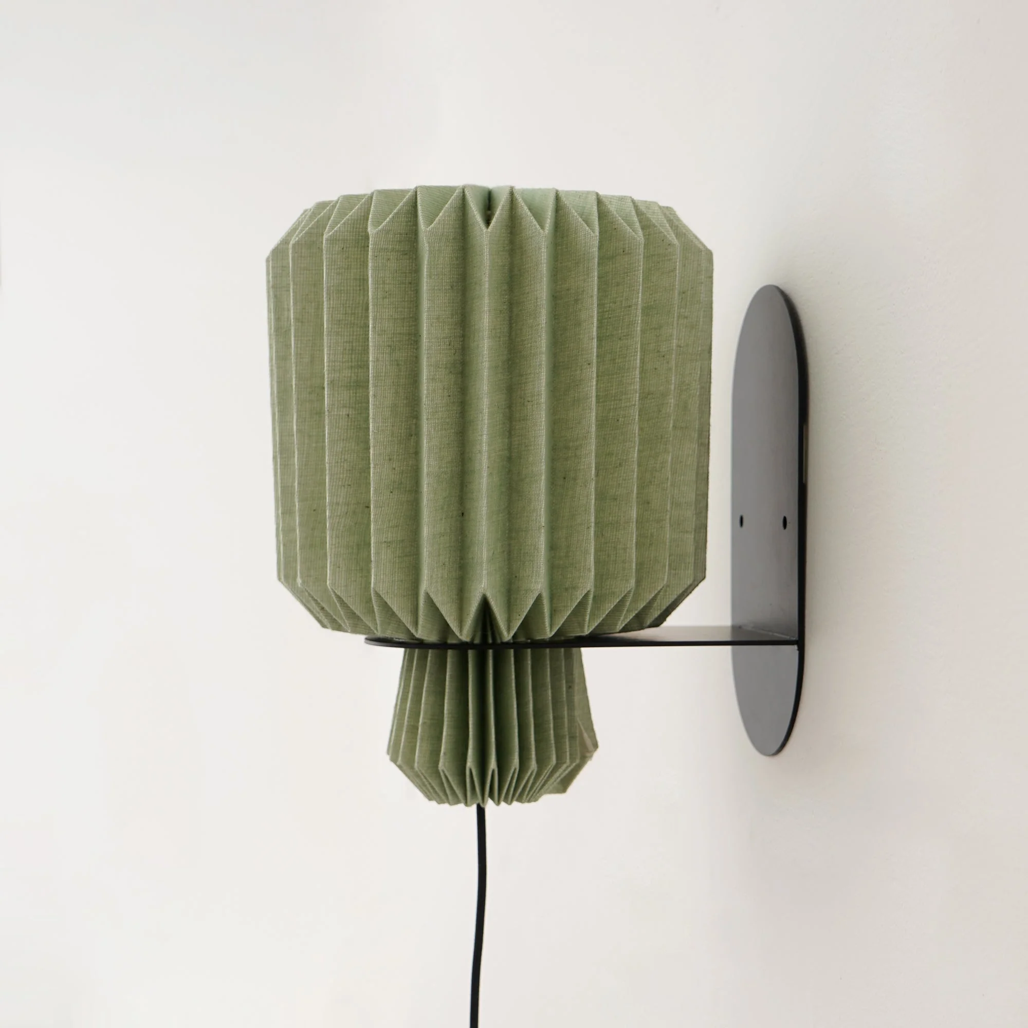 Lumi Fold Sconce Linen Wall Lamp - Image 5