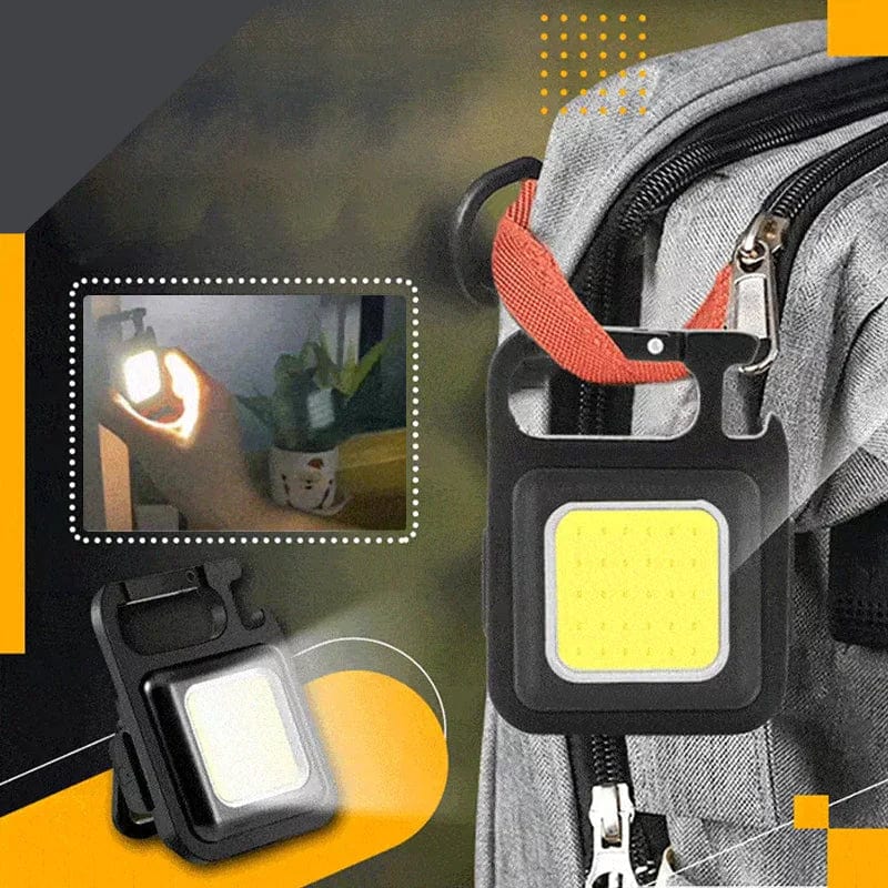 Lumi: Magnetic Keychain Mini LED Torch with Hook, Type-C port, Bottle Opener & Kickstand - Image 6
