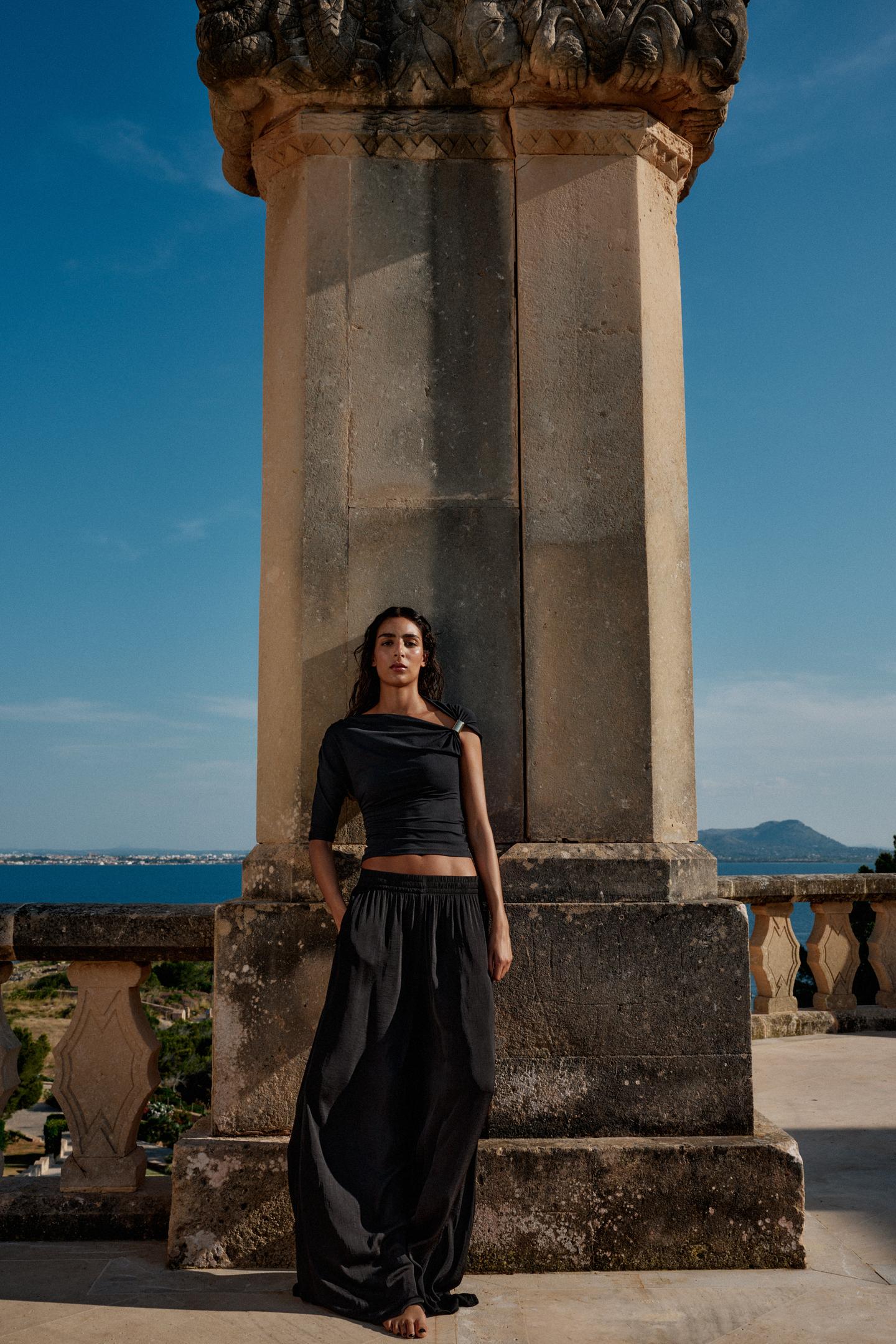 Luxe Asymmetric Buckle Bliss Top - Image 12