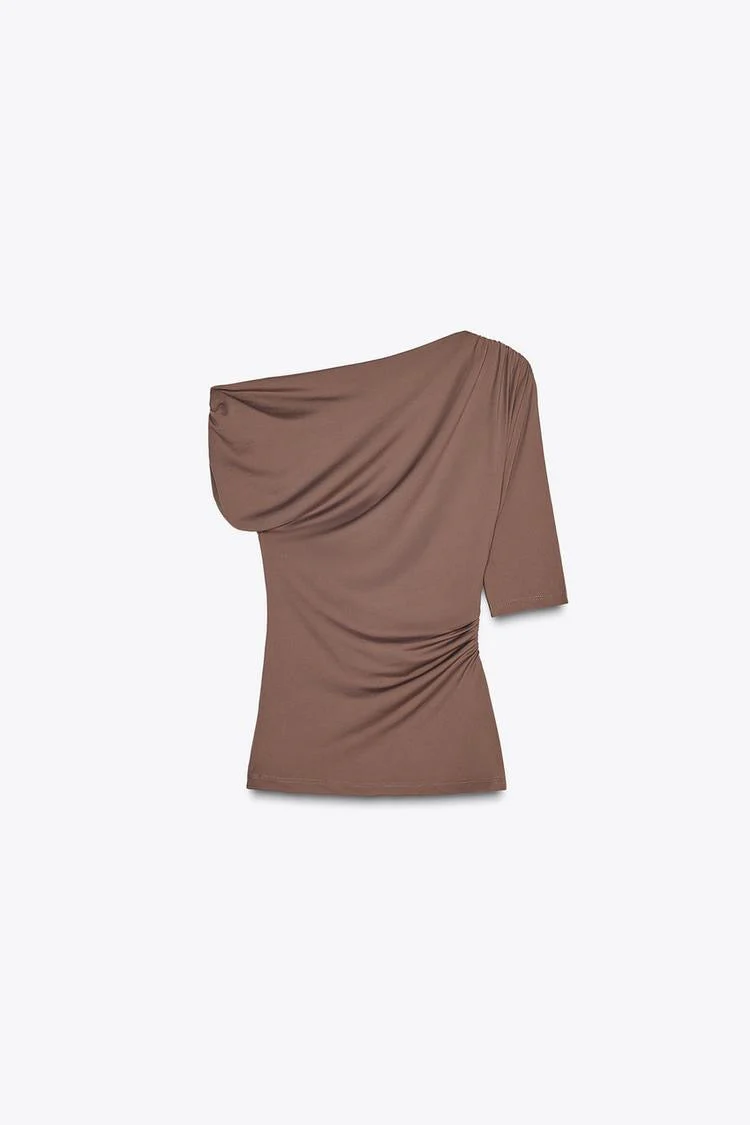 Luxe Asymmetric Buckle Bliss Top - Image 7