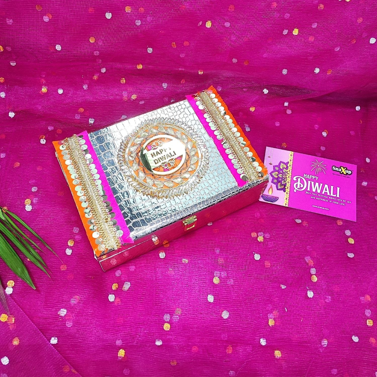 Luxury Diwali Gift Box - Chamak Dhamak Hamper - Image 2