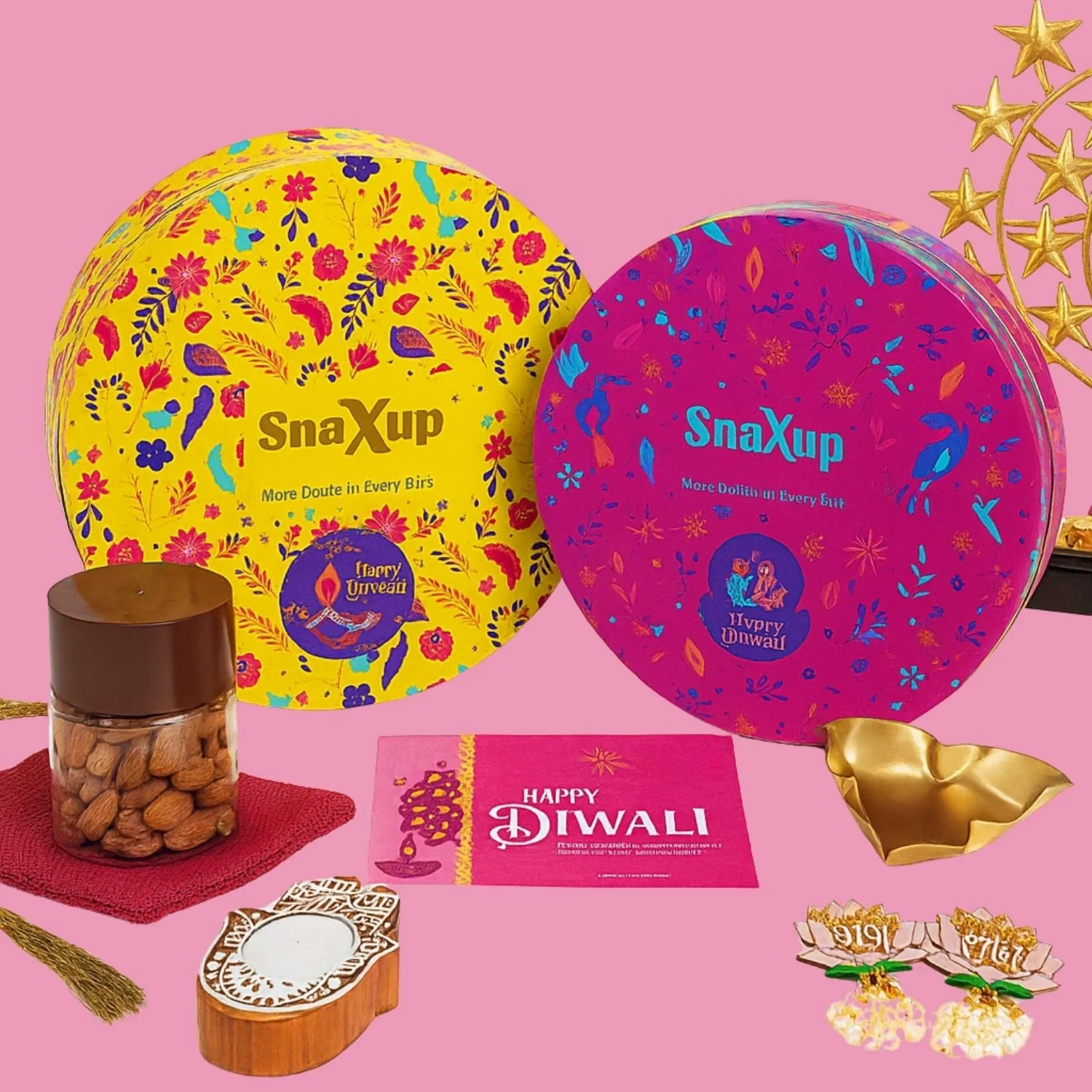 Luxury Diwali Gift Box - Diwali Shagun Hamper - Image 2