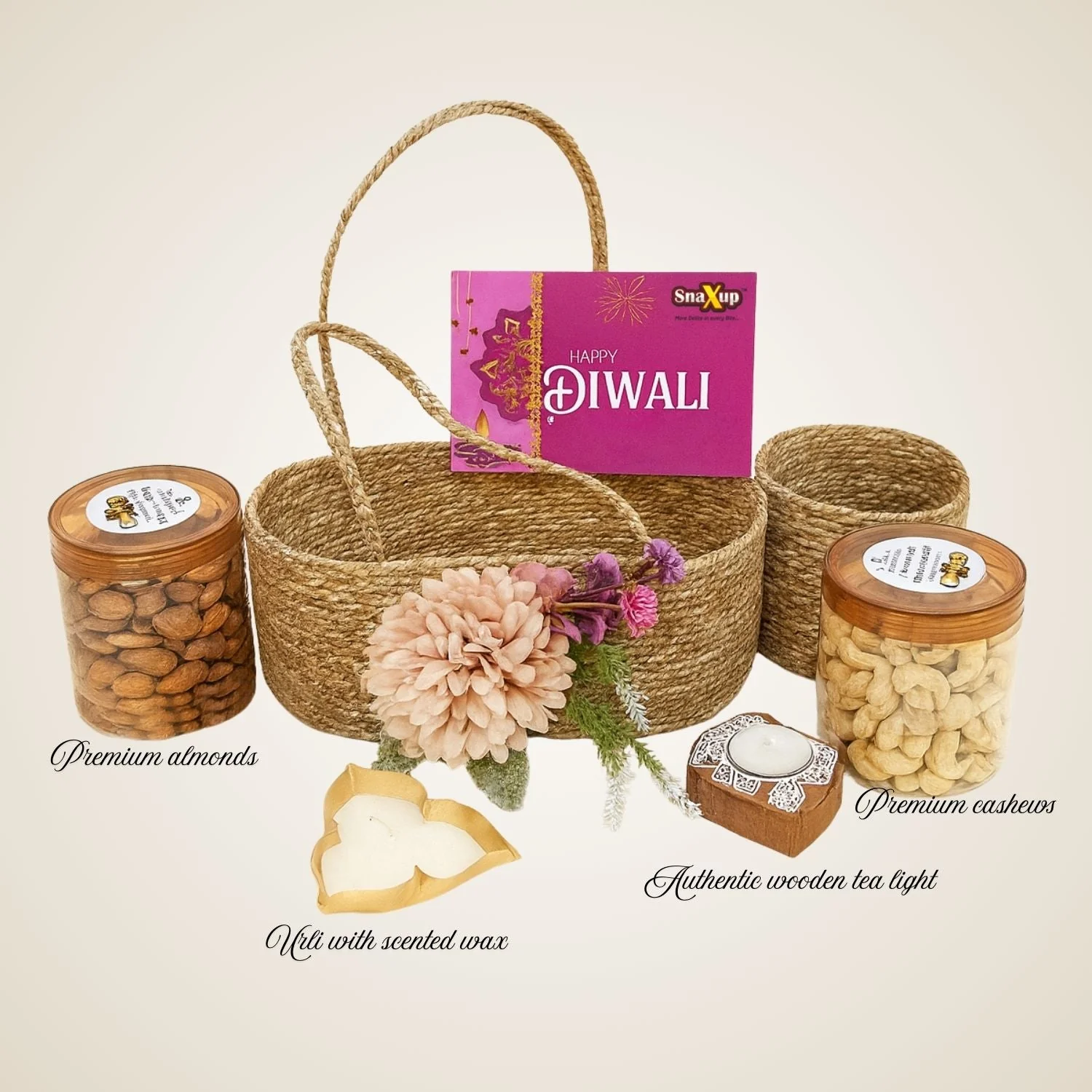 Luxury Diwali Gift Box - Eco-Friendly Uphaar - Image 2