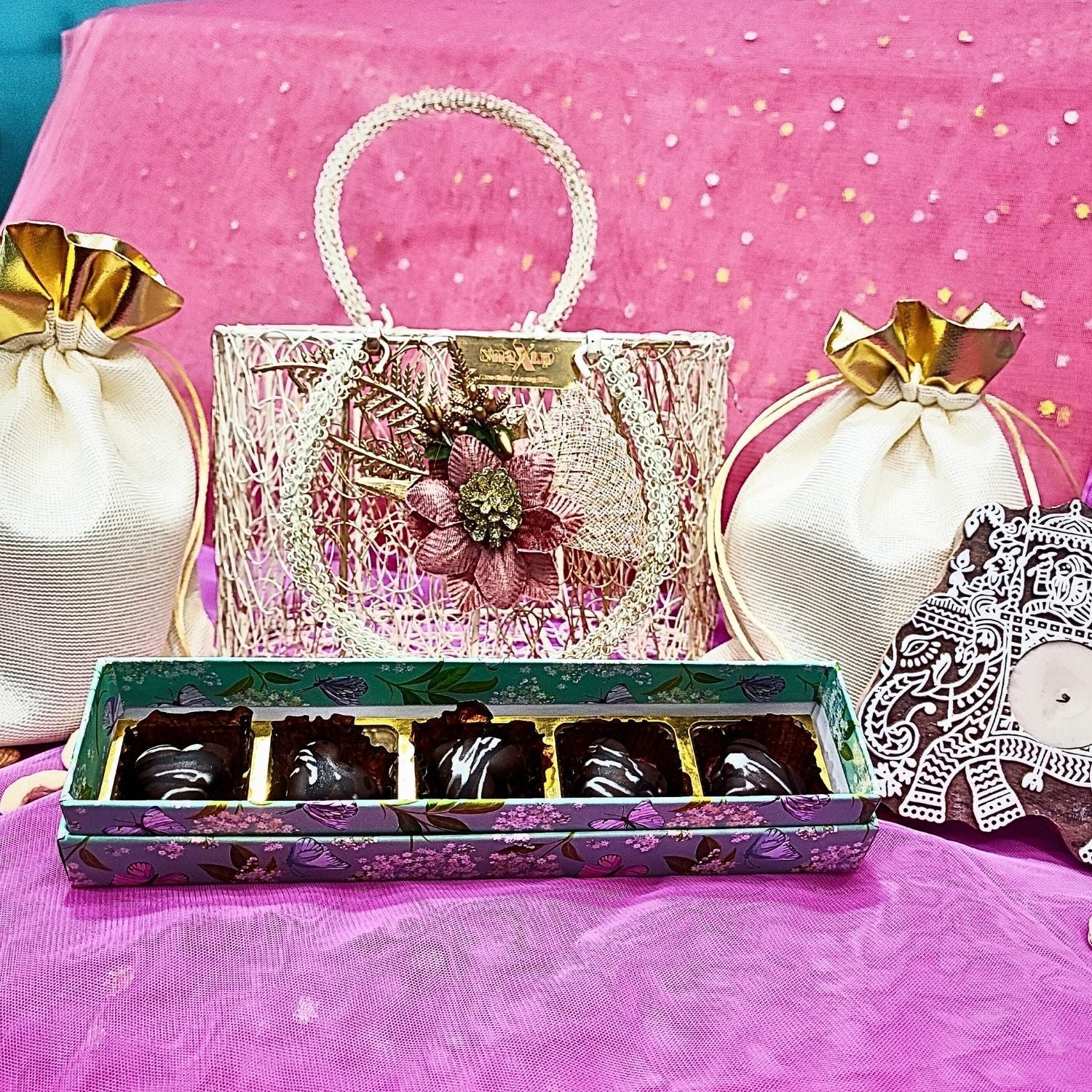Luxury Diwali Gift Box - Khushiyon Ki Tokri - Image 3