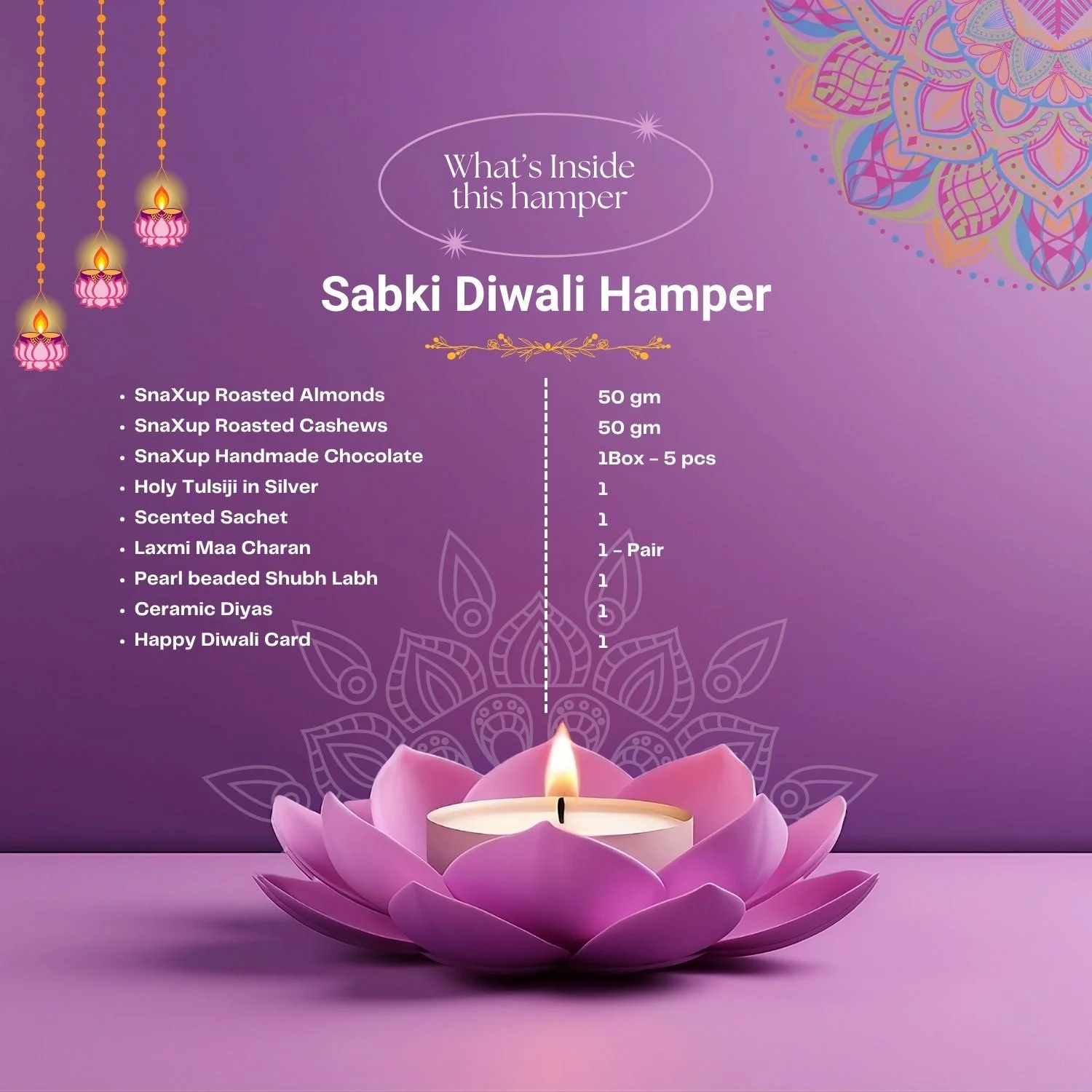 Luxury Diwali Gift Box - Sabki Diwali Hamper - Image 4