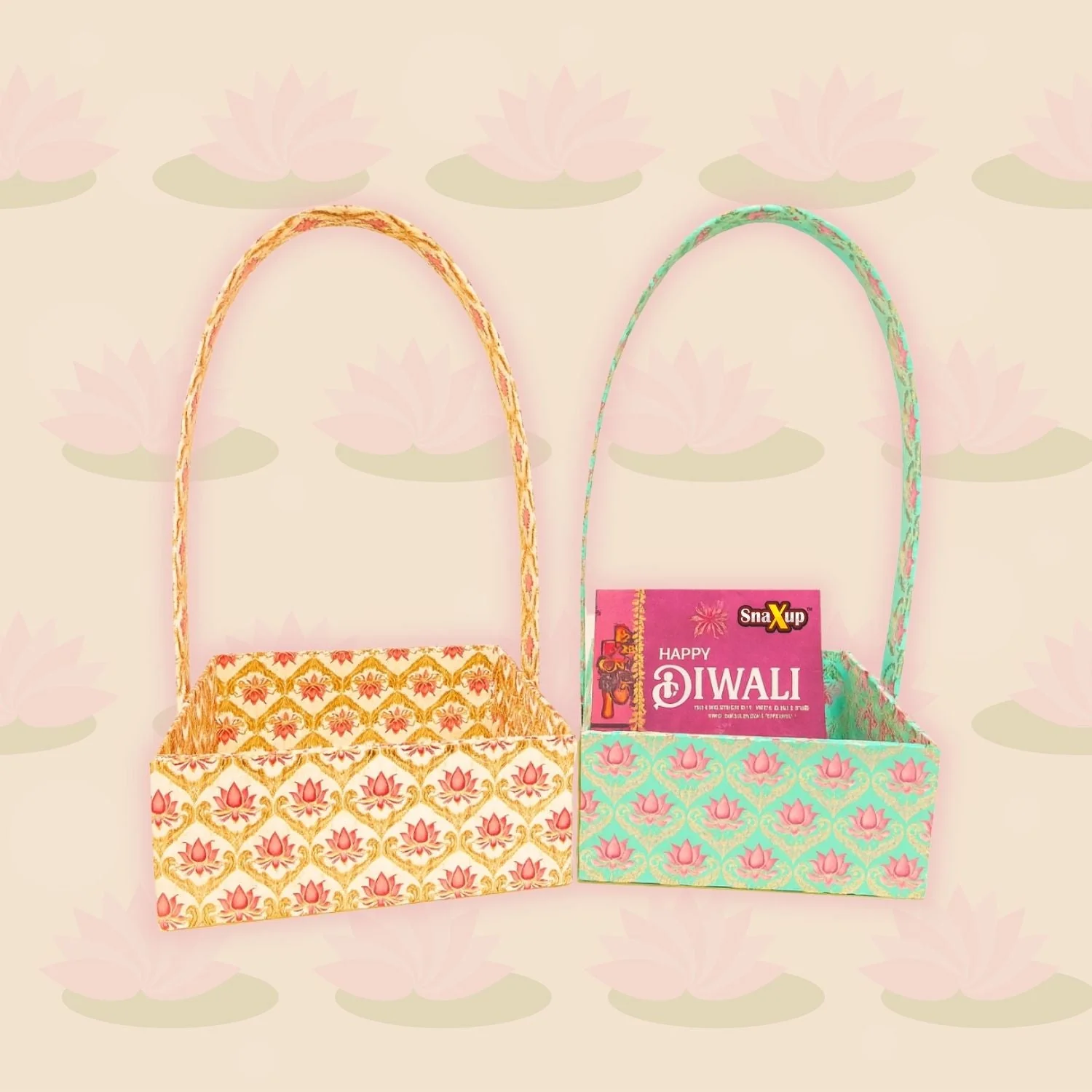 Luxury Diwali Gift Box - The Lotus Bling - Super Hamper - Image 3