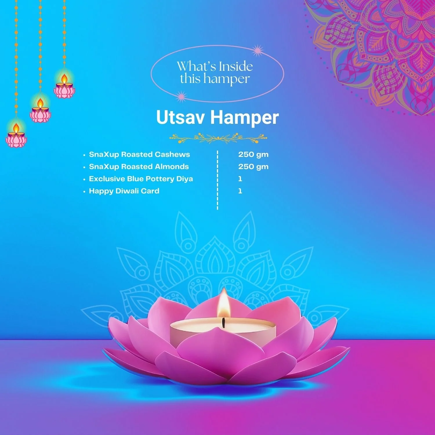 Luxury Diwali Gift Box - Utsav Hamper - Image 4
