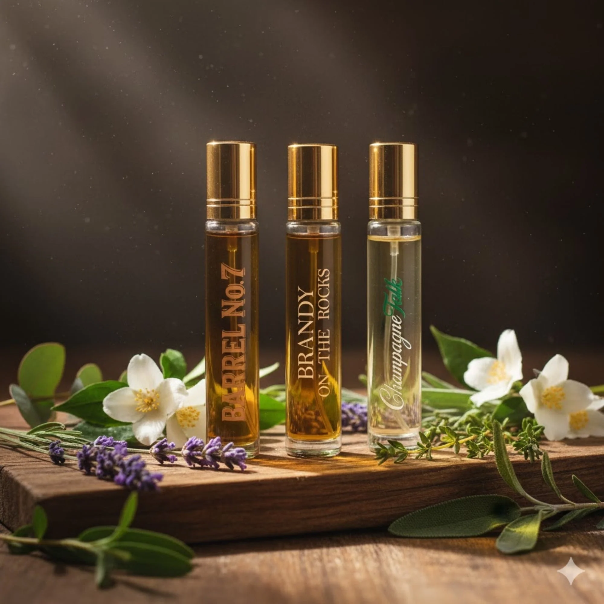 MADIRA COLLECTION: BARREL NO 07| BRANDY | CHAMPAGNE | 3 X 12ML - Image 3