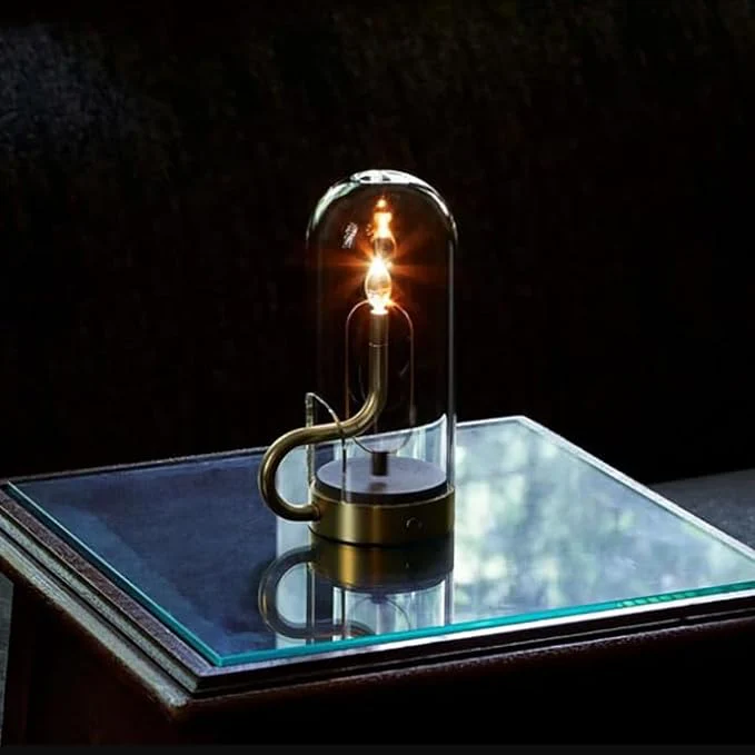 MagGlow: Rechargeable Magnetic Swing Atmosphere Lamp with USB Charging for Bedroom, Bedside & Home Décor - Image 4