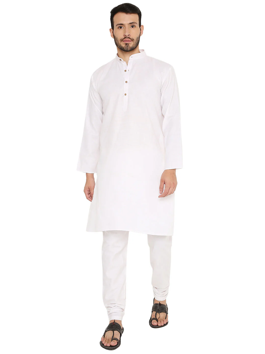 Magic Cotton Kurta in White - Image 25