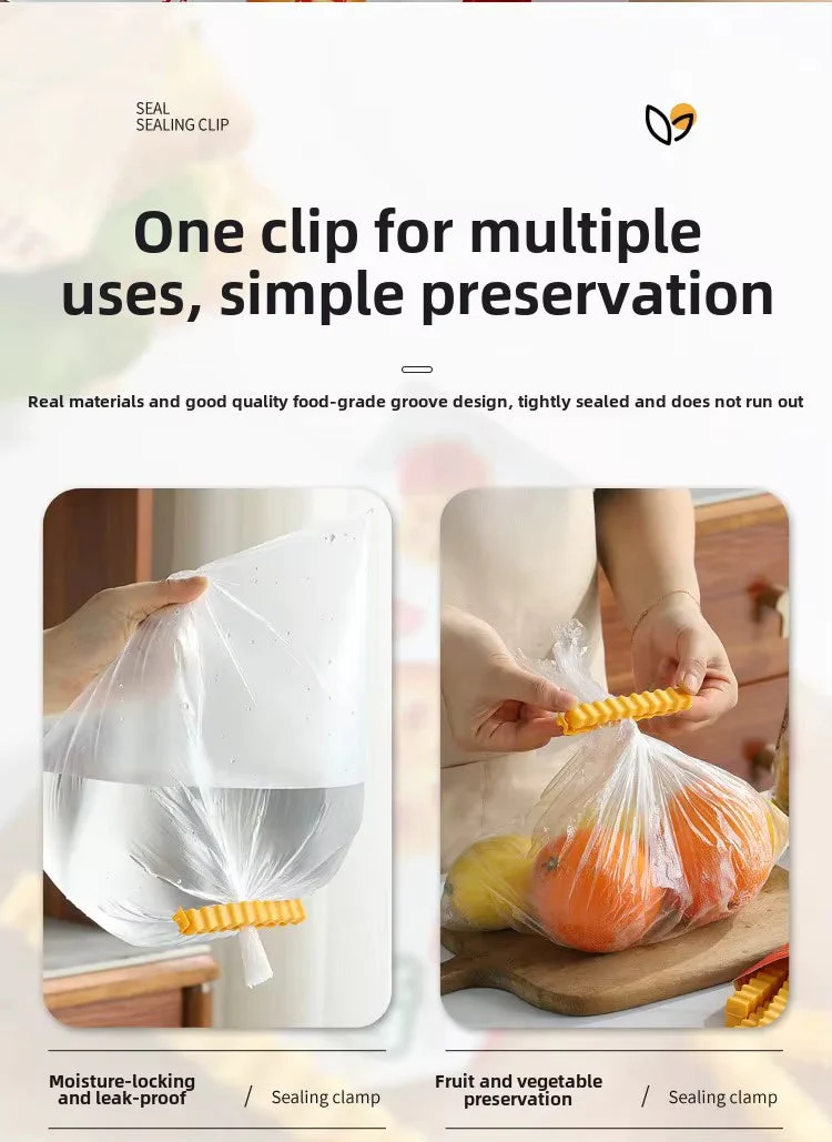 Magnetic Fries Bag Sealing Clips Food Preservation Clip For Snack Bags Home Use pack of 12 - Image 3