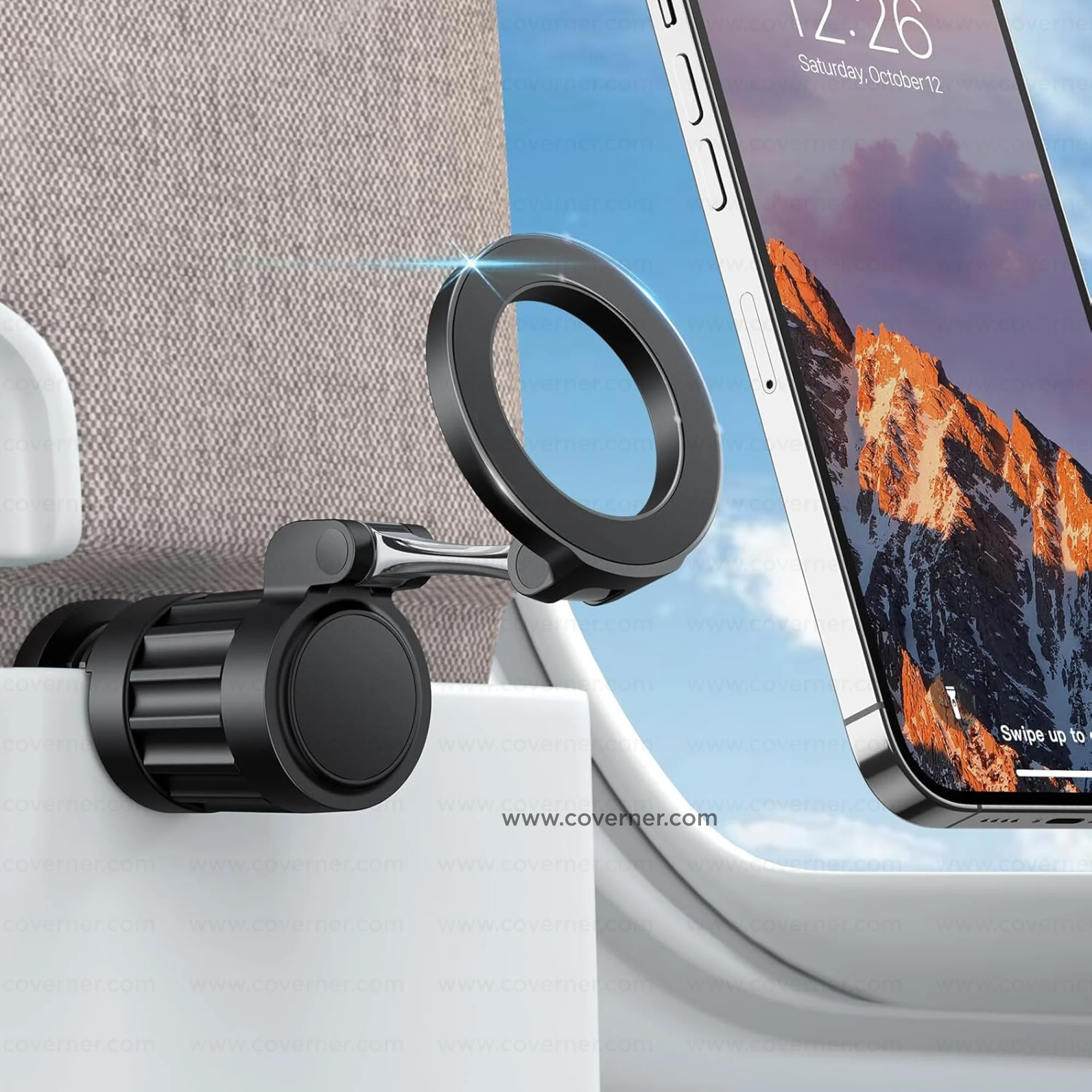 MagOrbit 360 – MagSafe Magnetic Phone Stand for Desk & Travel by Coverner India - Image 2