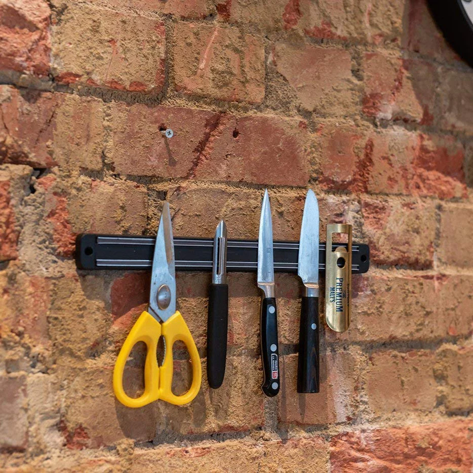 MagSlice: Magnetic Knife Holder for Wall, Sleek Kitchen Storage Rack for Knives, Utensils & Metal Tools with Strong Grip - Image 5