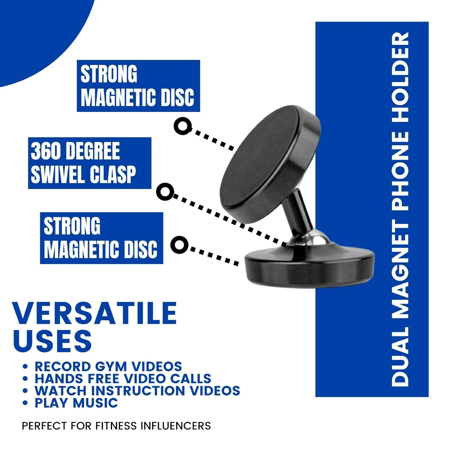 MagTwist: 360° Rotating Magsafe Magnetic Mobile Holder for Smartphones - Image 4