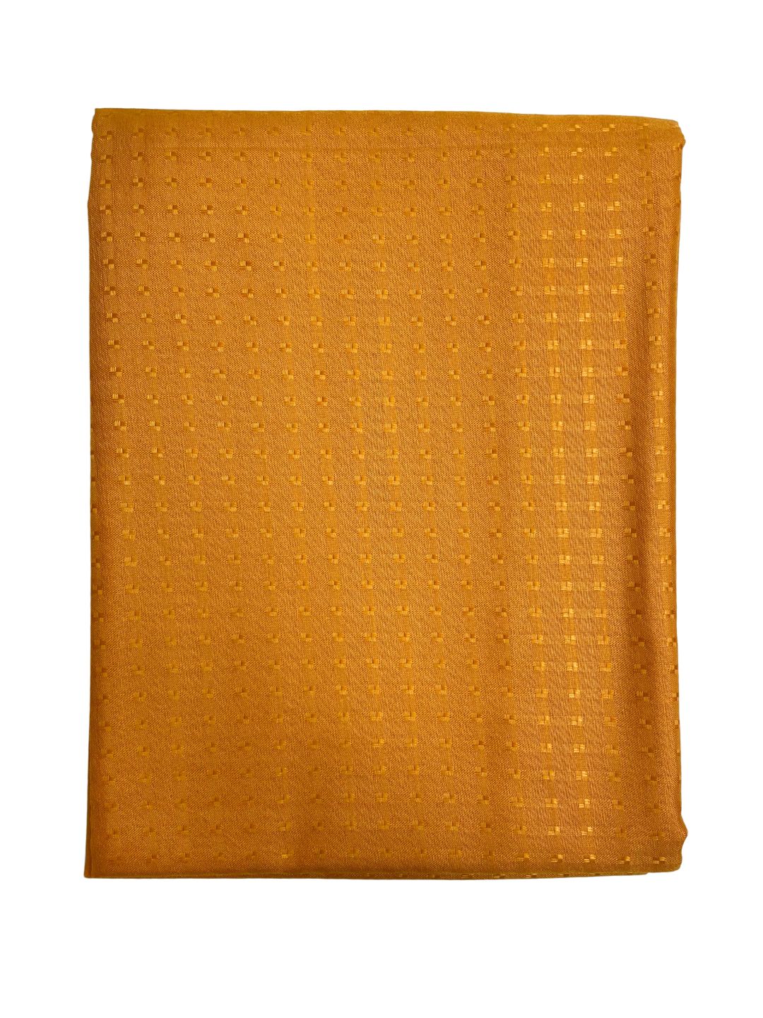 Maharaja Unstitched Poly Viscose Ethnic Design Kurta Fabric Piece in Mustard