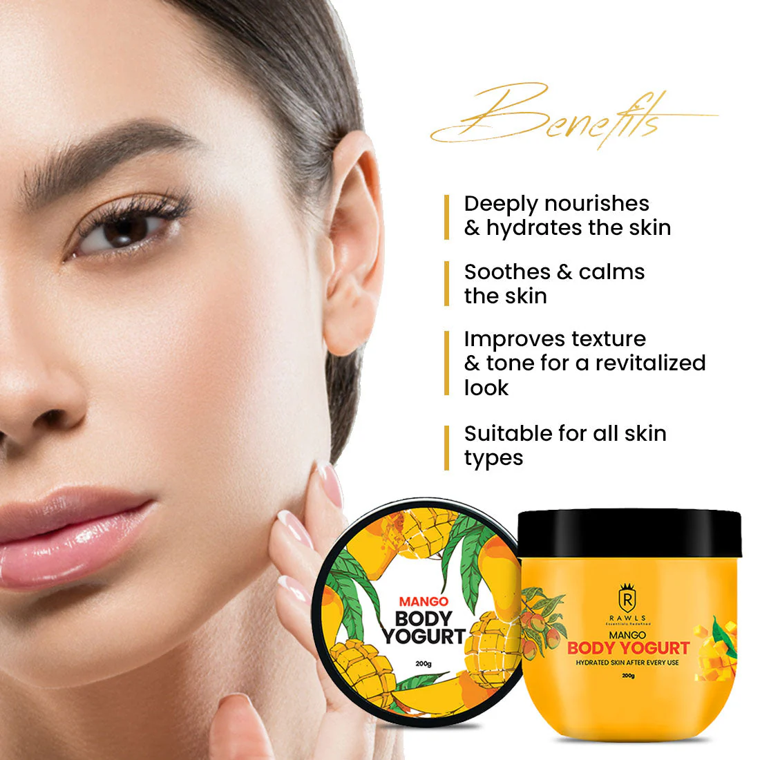 Mango Body Yogurt -  200 gm - Image 4