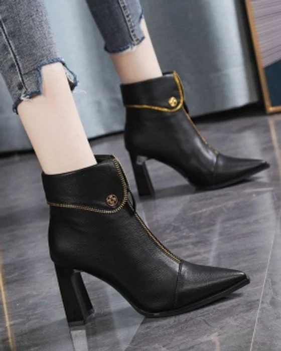 Martin Zipper Boots