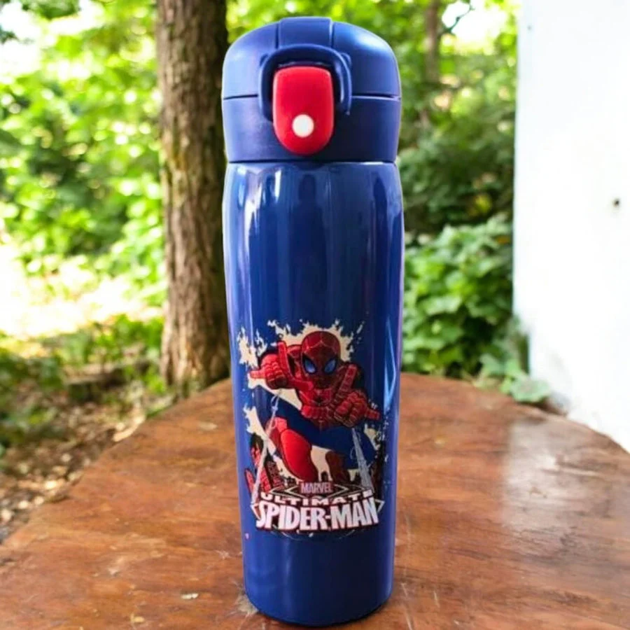 Marvel Hero Stainless Steel Kids Water Bottle - Leak Proof And Insulated (500 ml) - Image 3