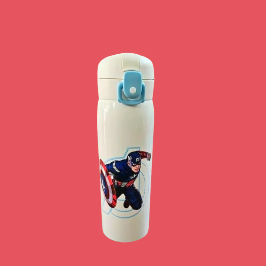 Marvel Hero Stainless Steel Kids Water Bottle - Leak Proof And Insulated (500 ml) - Image 4