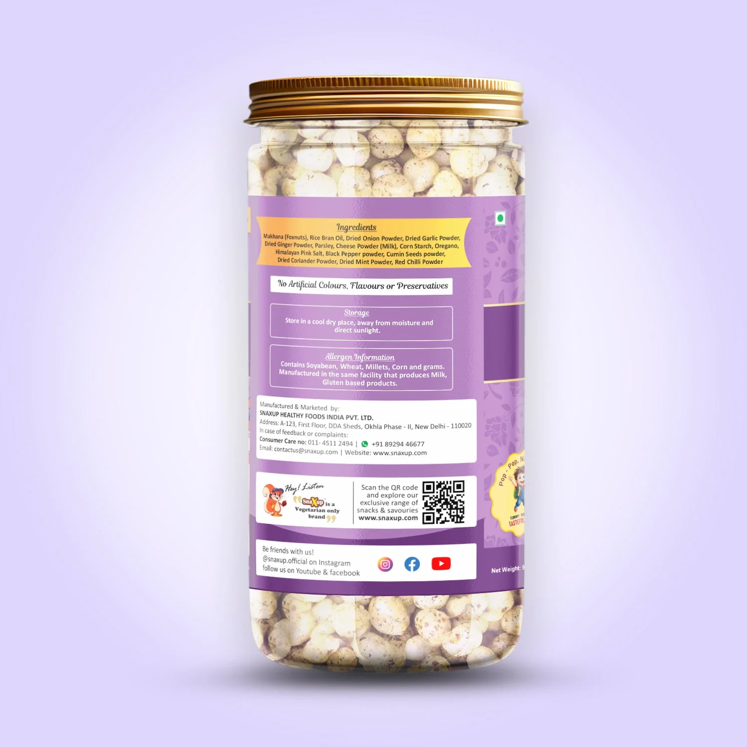 Mast Makhana Cheese & Herbs - Image 2