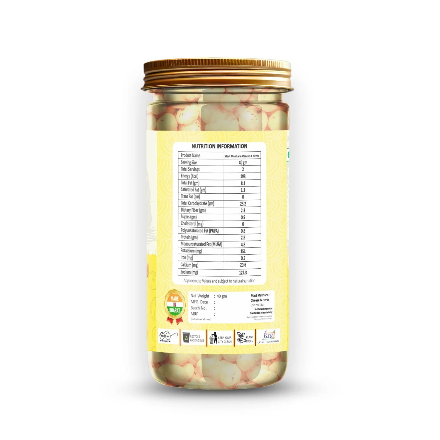 Mast Makhana Cheese & Herbs - Image 8