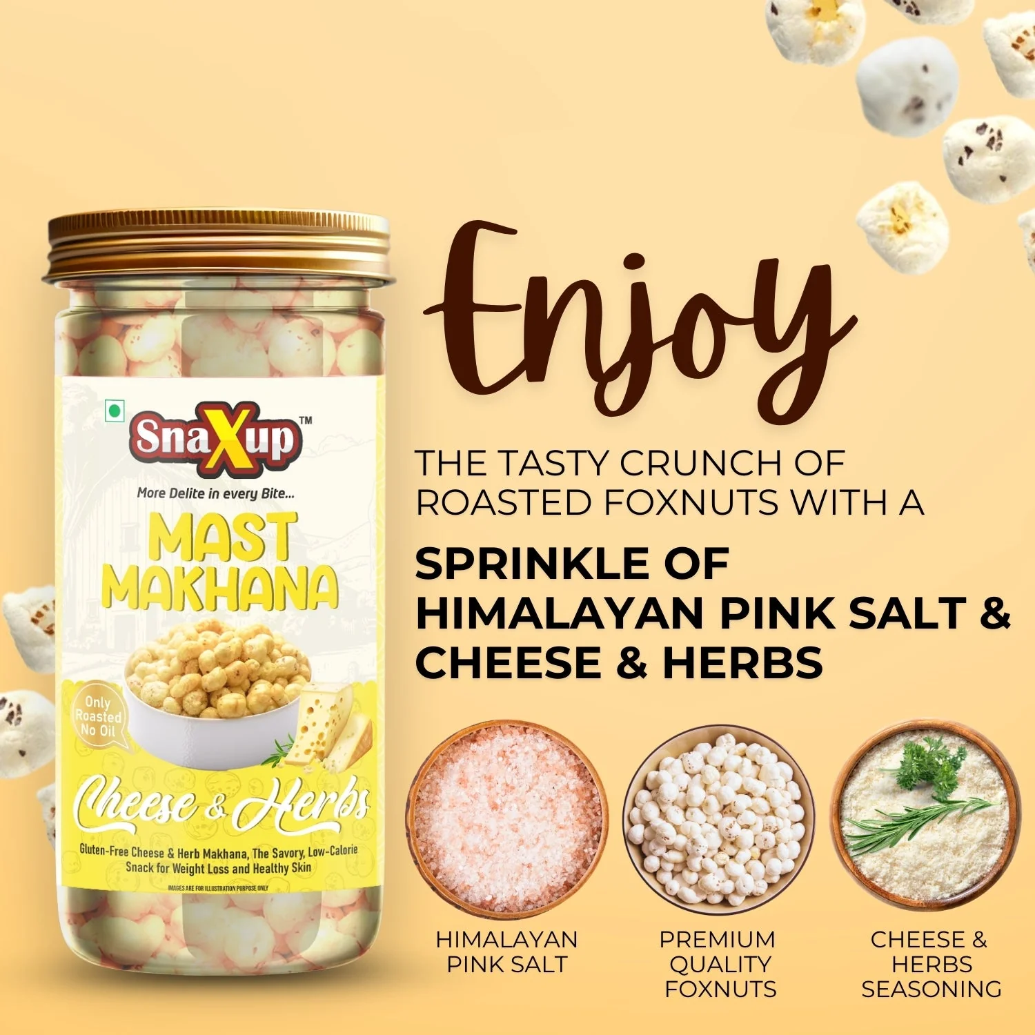 Mast Makhana Cheese & Herbs - Image 9