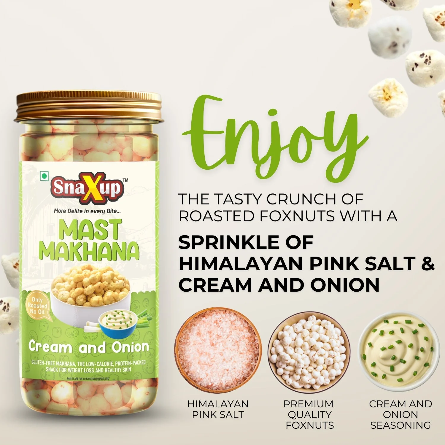 Mast Makhana Cream & Onion - Image 9