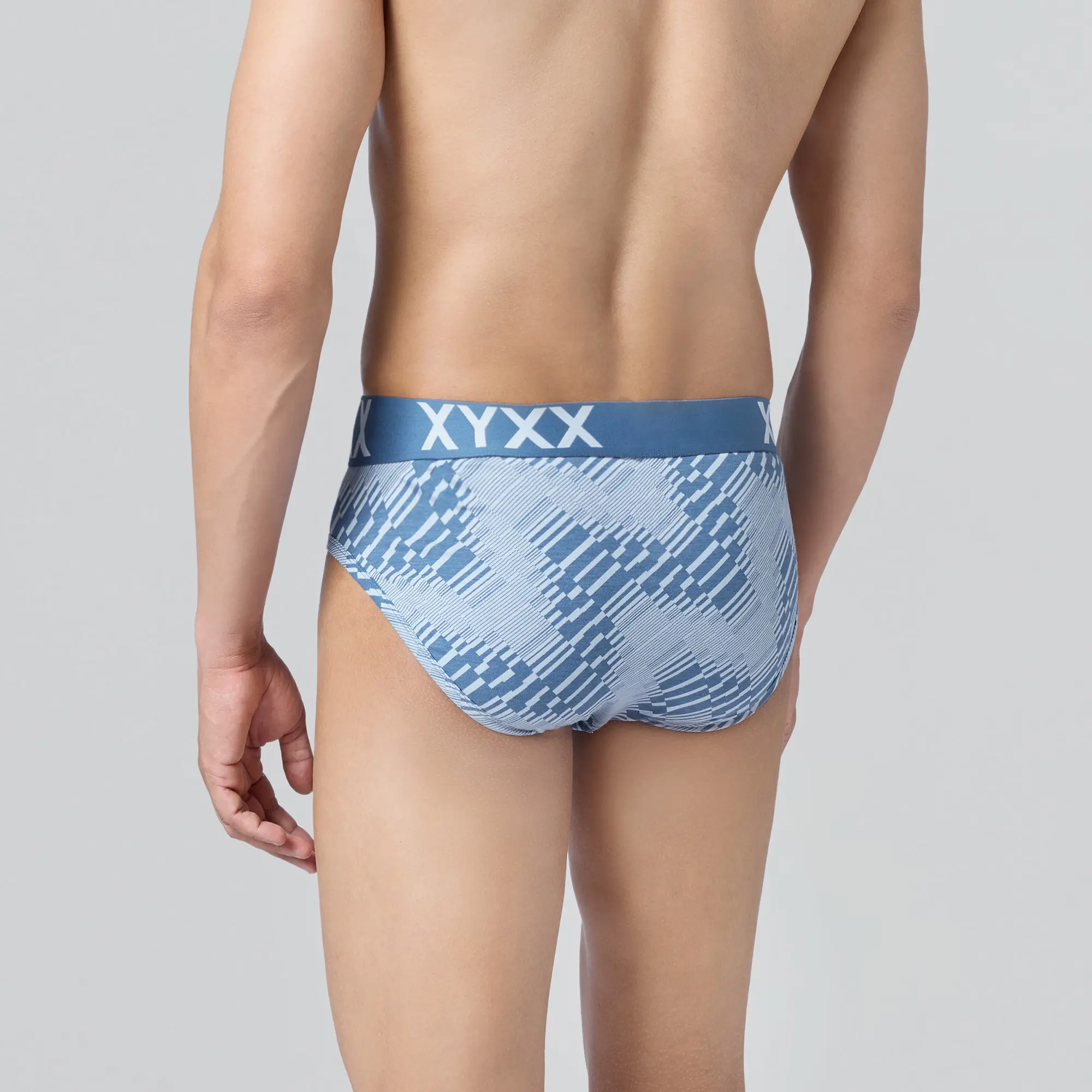Matrix Cotton-Modal Briefs Cascade Blue - Image 5