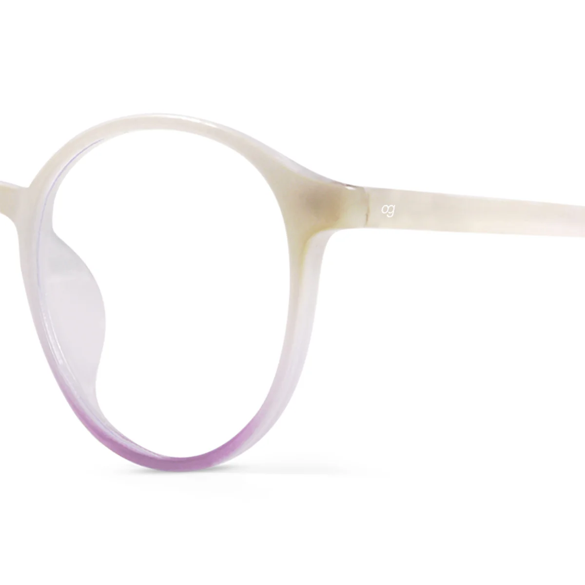 Matrix Vision Round Blue Screen Glasses - Image 2