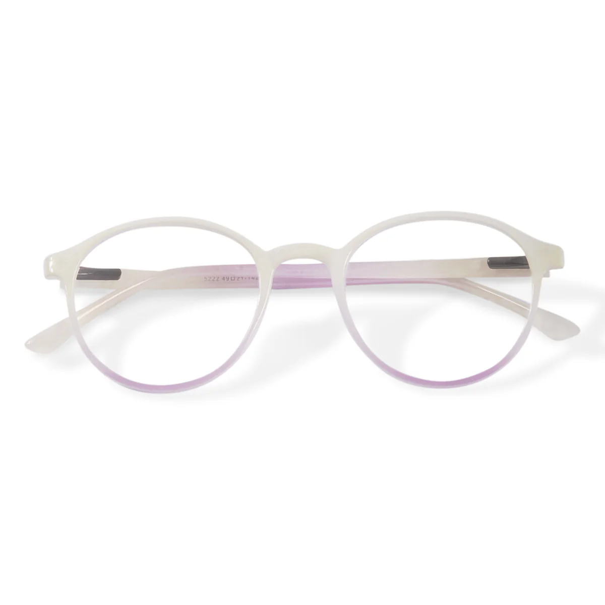 Matrix Vision Round Blue Screen Glasses - Image 3