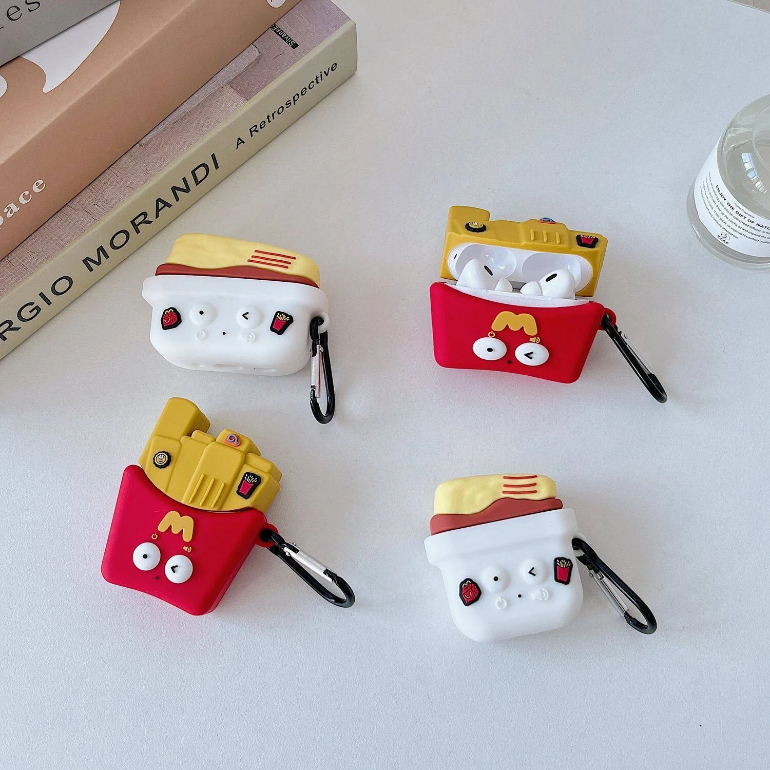 McDonald's & Chicken nugguts Airpods Cover for Apple AirPods - Premium Silicone Case - Image 10