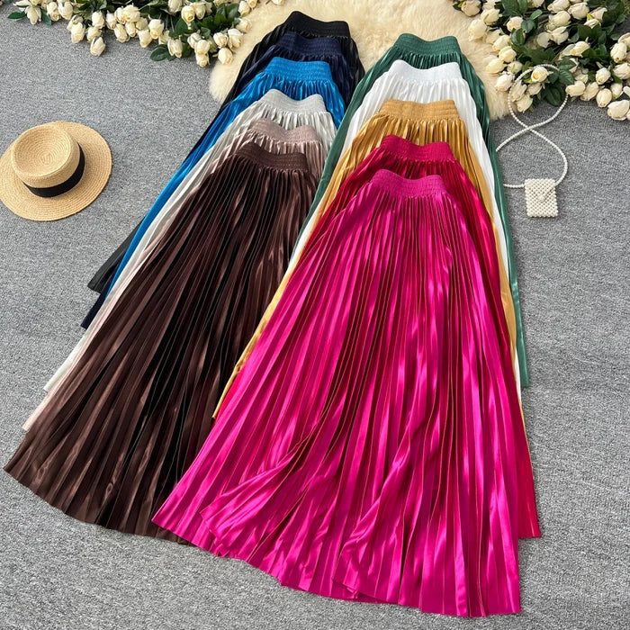 Melanie Pleated Skirt - Image 13