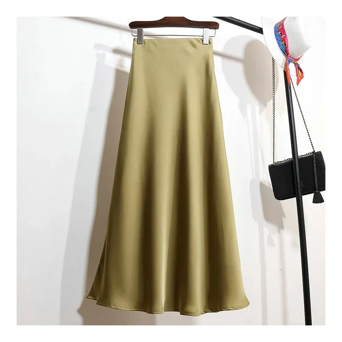 Melvin Satin Skirt