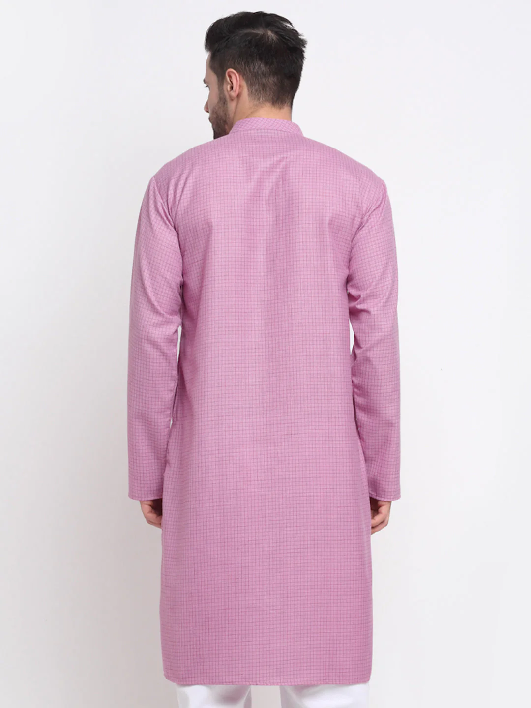 Men's Cotton Blend Bio Striped Kurta - Image 18