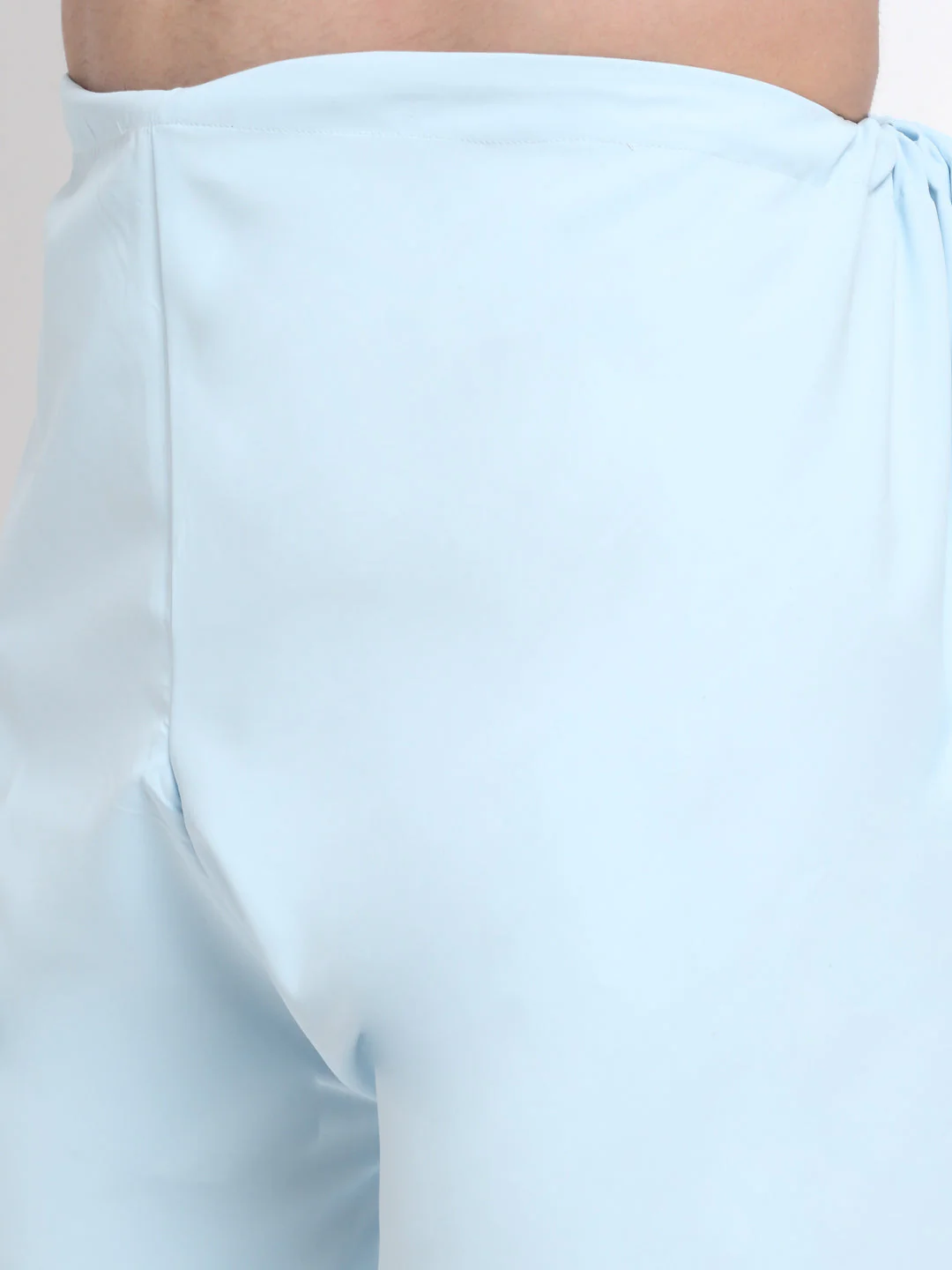 Men's Cotton Blend Solid Pathani and Salwar Set - Image 24