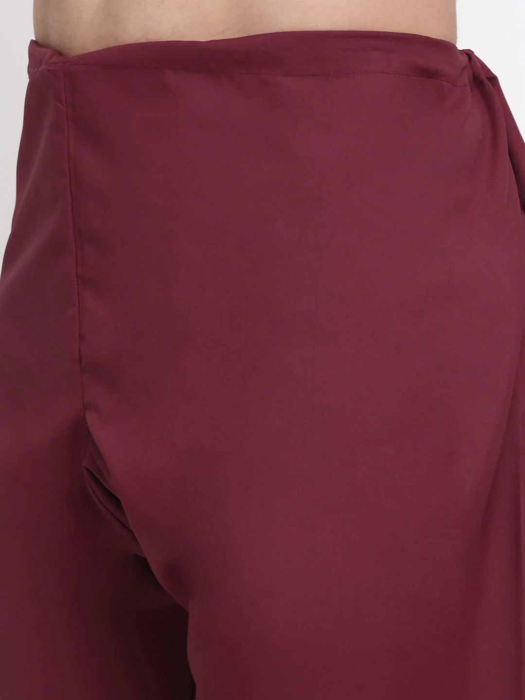 Men's Cotton Blend Solid Pathani and Salwar Set - Image 6
