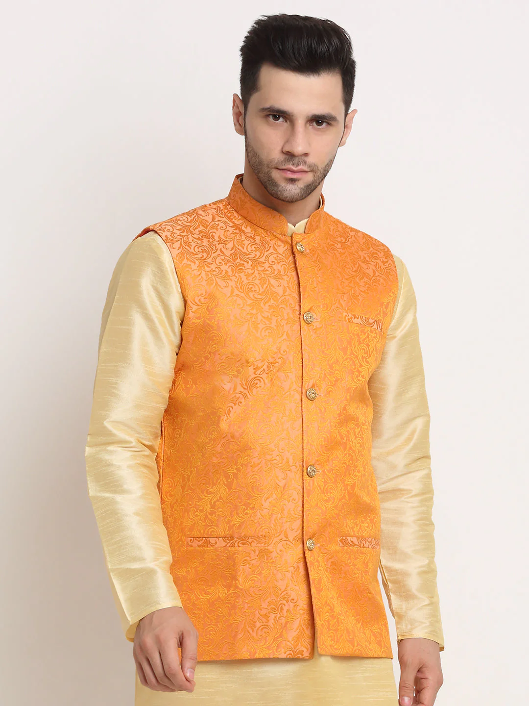 Men's Jacquard Woven Design Jacket Only - Image 6